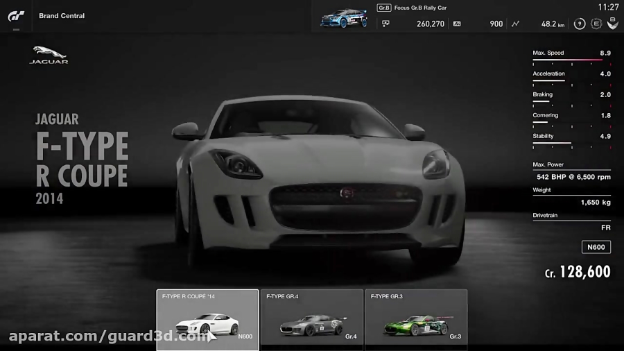 Gran Turismo Sport: نمایش تمامی اتومبیل های بازی