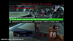Star Wars: Knights of the Old Republic - Graphics Comparison: Original Xbox vs. Xbox One S