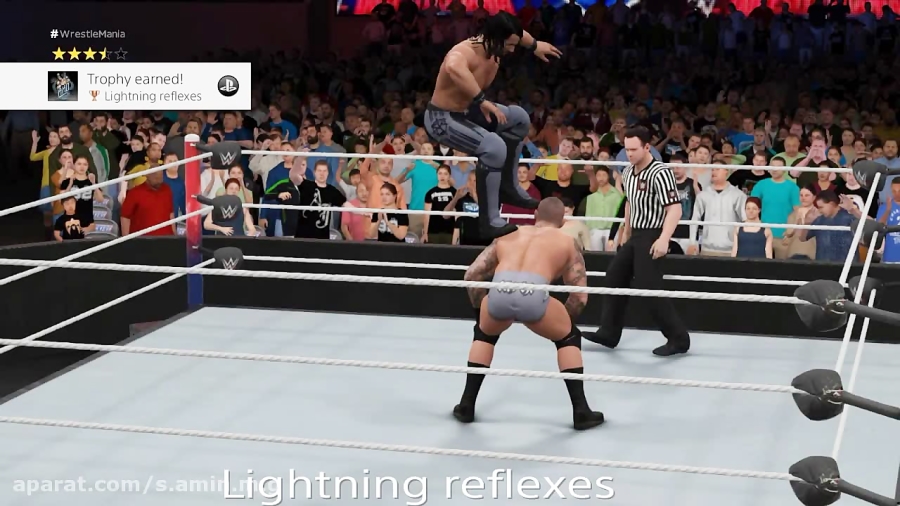 Lightning reflexes- WWE 2K17 دیدئو dideo