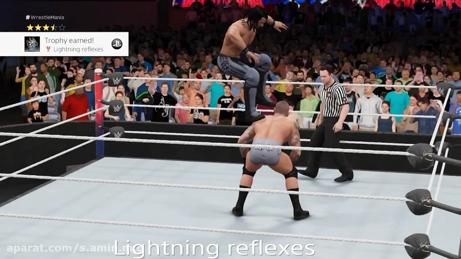 Lightning reflexes - WWE 2K17