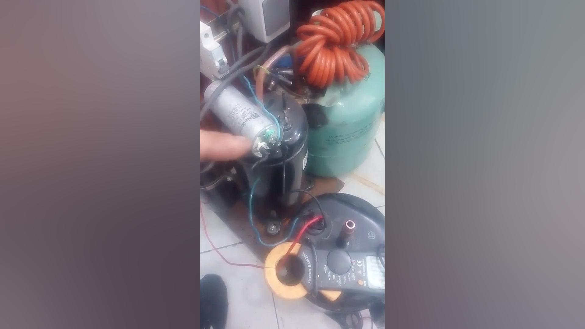 تست کمپرسور روتوری