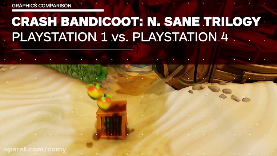 Crash Bandicoot : PS1 vs PS4 Pro