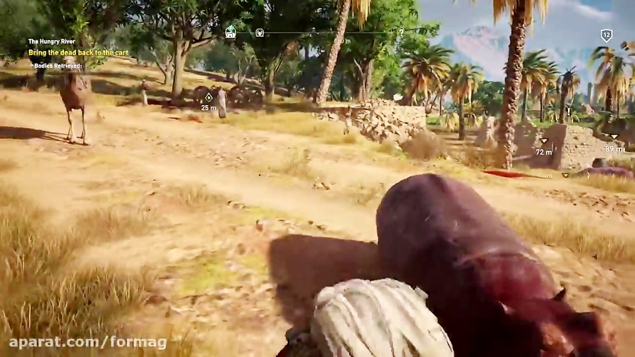 20 دقیقه از گیم پلی بازی AC: Origins روی Xbox One X