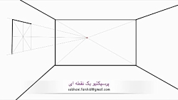 آموزش طراحی (پرسپکتیو یک نقطه ای)
