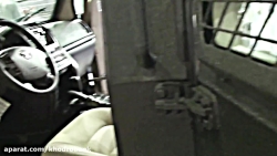 تویوتا لندکروز مجهز به بدنه ضخ...