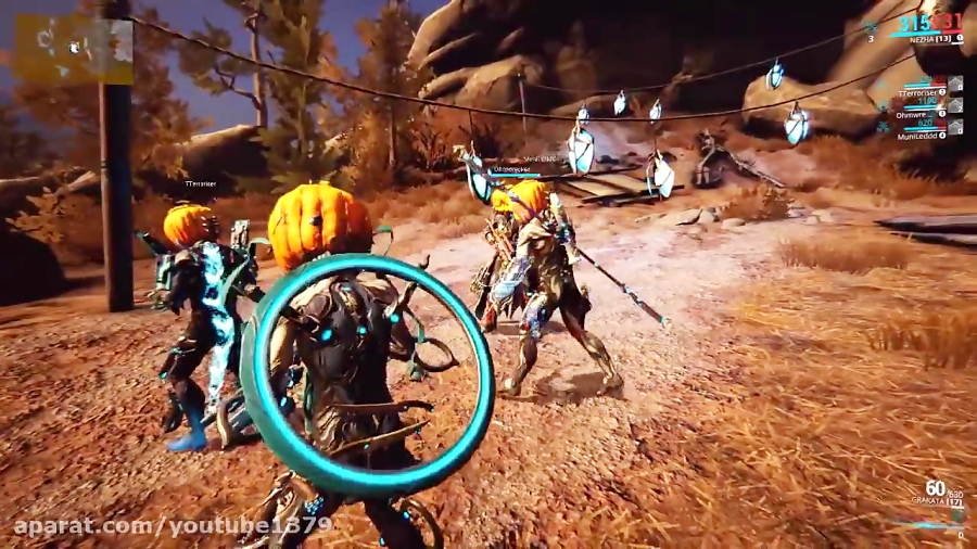 Warframe Funny Moments - The Way of the Pumpkin Master!