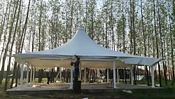 تایم لپس سازه چادری