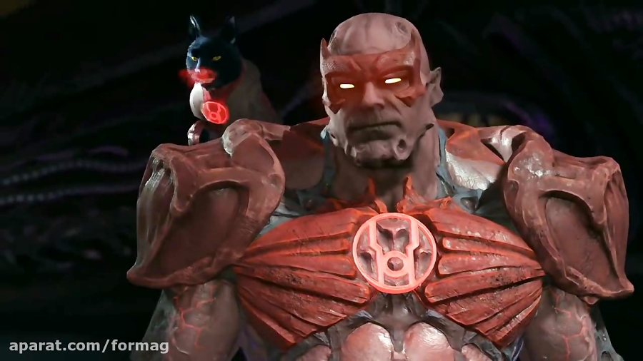تریلر معرفی شخصیت Hellboy در عنوان Injustice 2 زمان120ثانیه
