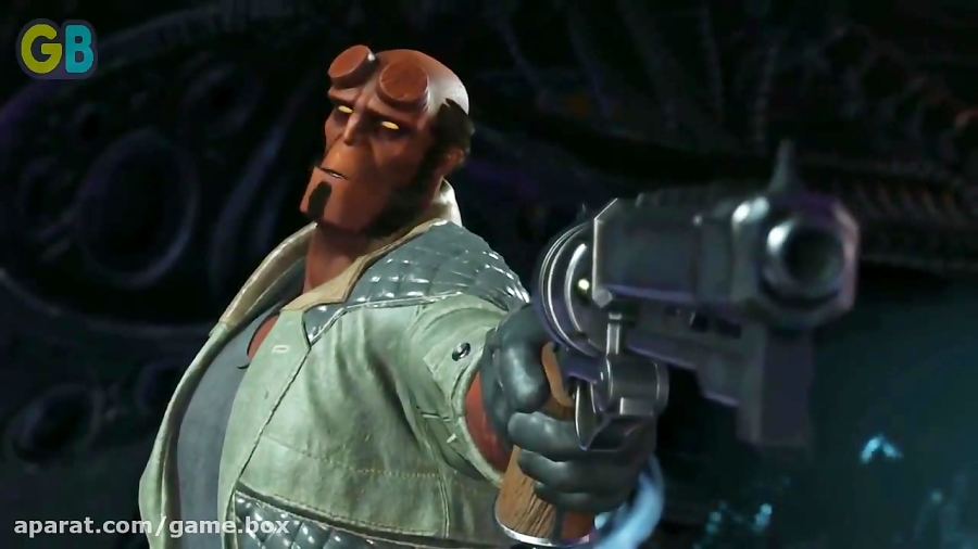 گیم پلی شخصیت HellBoy در Injustice 2