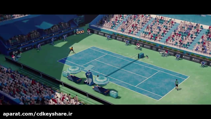 تماشای تریلر Tennis World Tour در CDkeyshare.ir