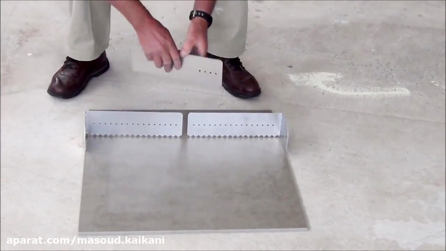 how to lay large format tiles without using a selflevelling compound