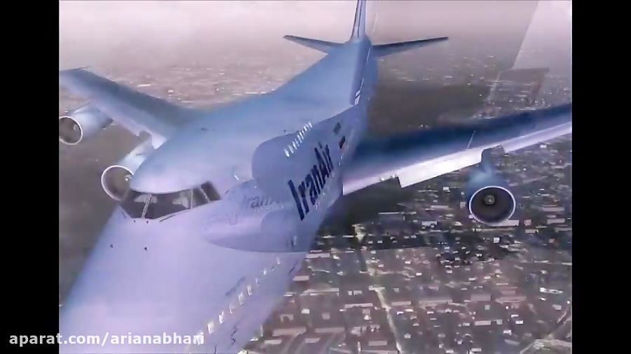 فرود هواپیمای بویینگ 747 ایران