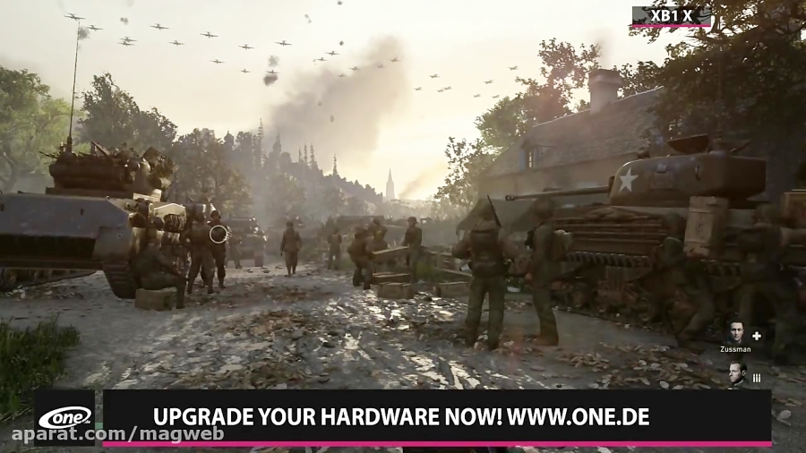 مقایسه گرافیک بازی Call of Duty WWII در Xbox One با PS4