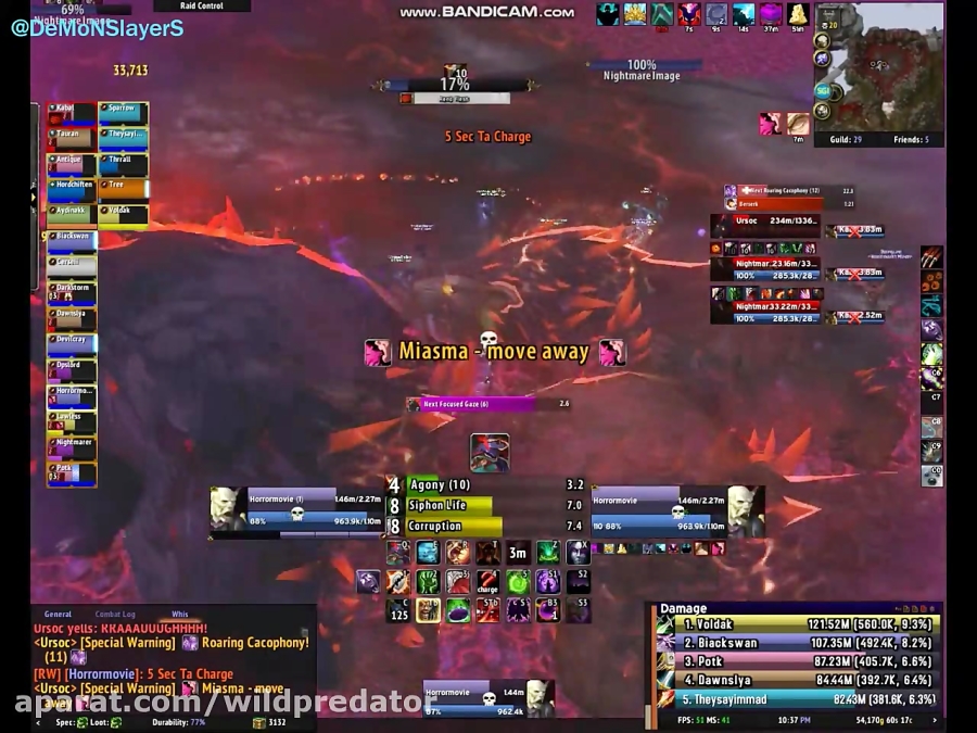 DeMoN SlayerS Vs Ursoc (Mythic) WowZone