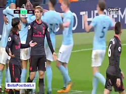 خلاصه بازی: منچسترسیتی ۳-۱ آرس...