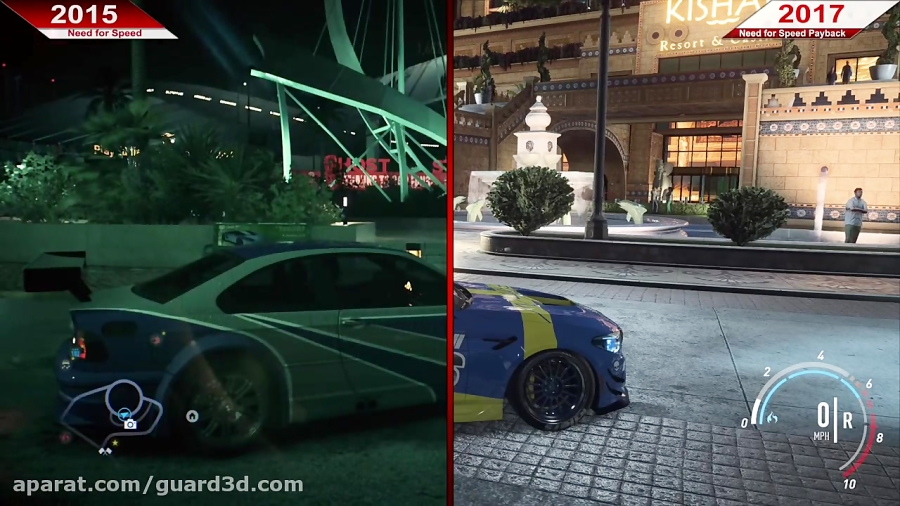مقایسه Need for Speed 2015 و Payback روی PC | ULTRA