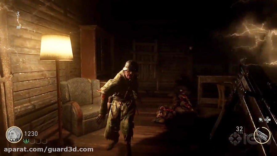 15 دقیقه گیم پلی Nazi Zombies بازی Call of Duty: WW2
