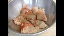 آموزش مرغ سوخاری