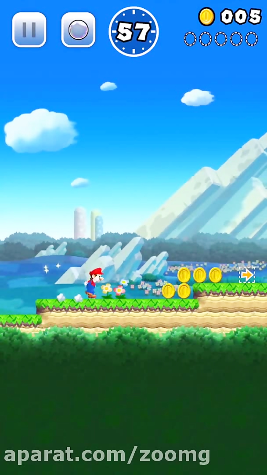 ویدیو بازی Super Mario Run - زومجی