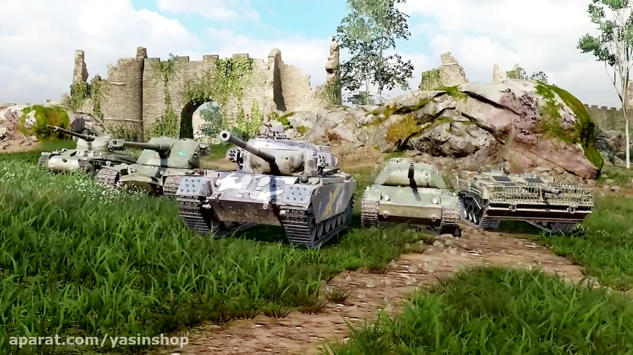 تریلر بازی World of Tanks | تانک های سوئدی