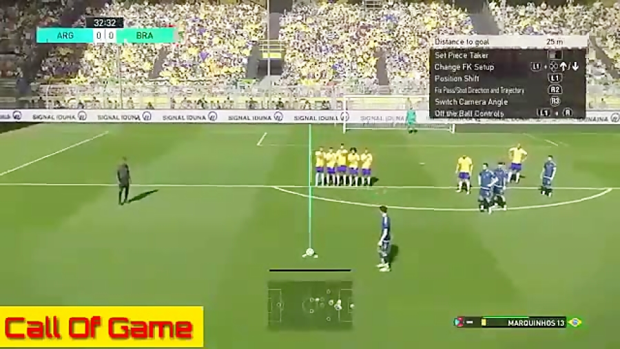 ضربه آزاد در Pes 2018