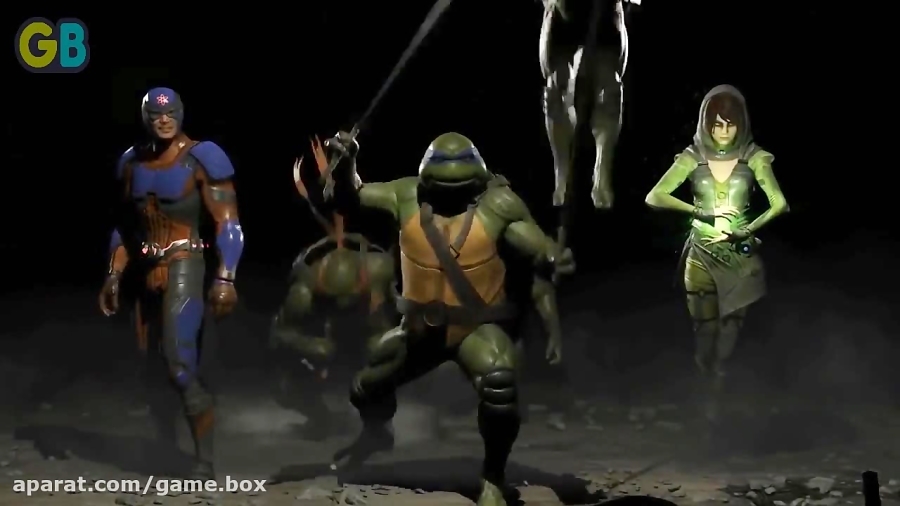 لاکپشت های نینجا در Injustice 2 -2017 !