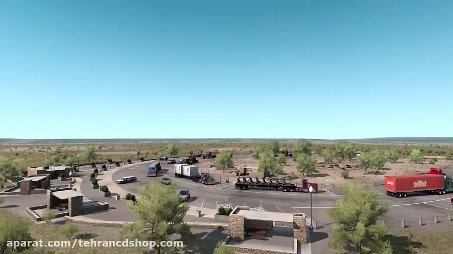 American Truck Simulator New Mexico تهران سی دی شاپ