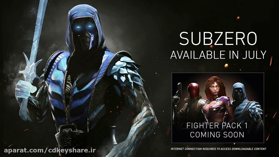 تریلر گیم پلی Sub-Zero در Injustice 2 در CDkeyshare.ir