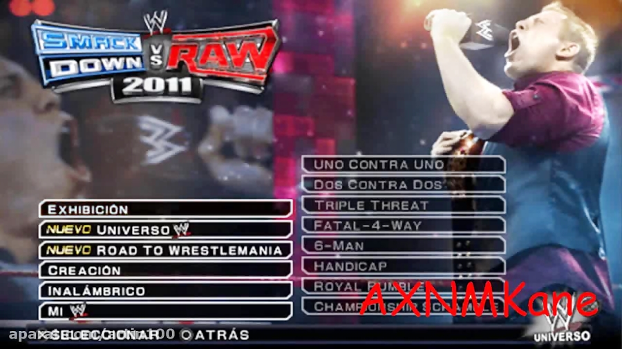 WWE SmackDown! Vs. RAW 2011 - Pics MOD [PSP] HD