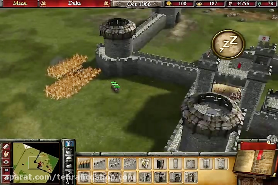 Stronghold 2 Gameplay تهران سی دی شاپ