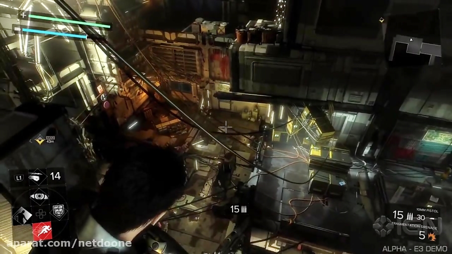 گیم پلی بازی Deus Ex: Mankind Divided در E3 - نتدونه
