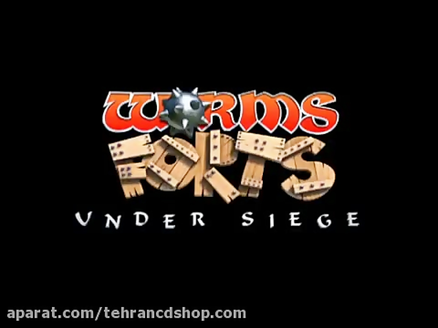 Worms Forts: Under Siege gameplay تهران سی دی شاپ