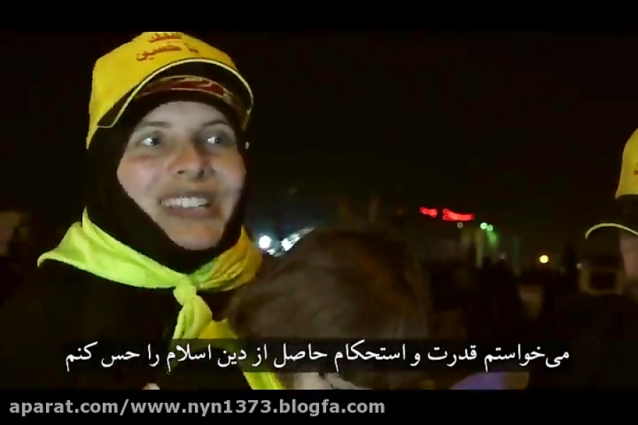 Heartline woman who chose Islam from the Netherlands and came to walk 25 million Arbaeen زمان354ثانیه