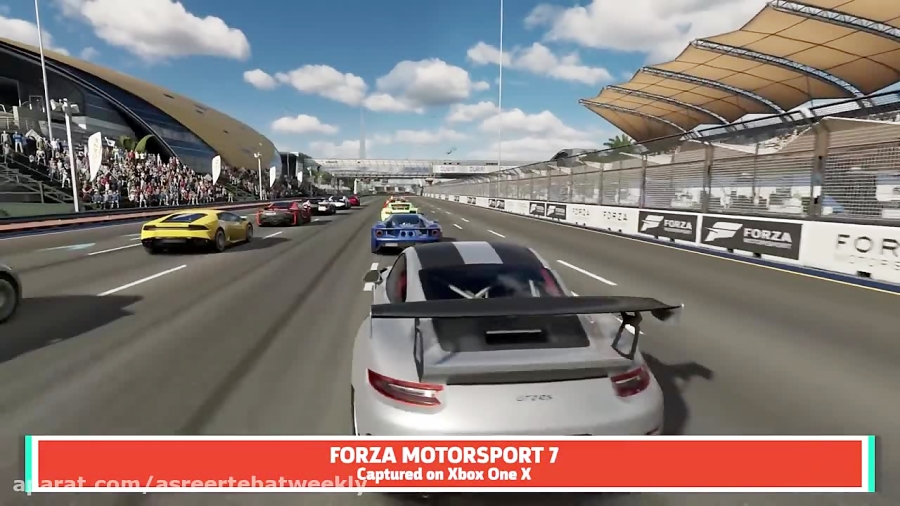 ویدیو گیم پلی Forza Motorsport 7 4K 60fps Xbox One X