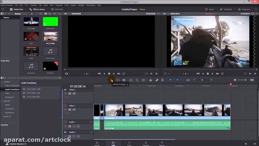 davinci resolve 14 free video editor