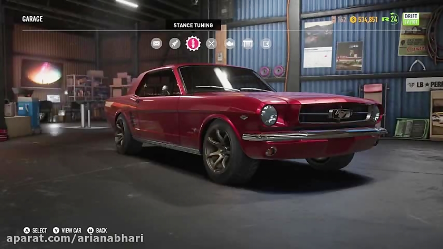 بازی جدید - Need for Speed Payback - Ford Mustang
