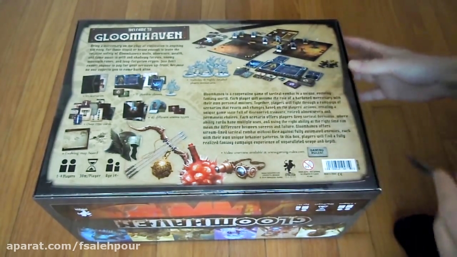 Gloomhaven Unboxing - Final Retail Production Copy