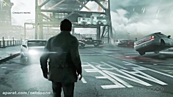 گیم پلی بازی Quantum Break در Gamescom 2014 - نتدونه
