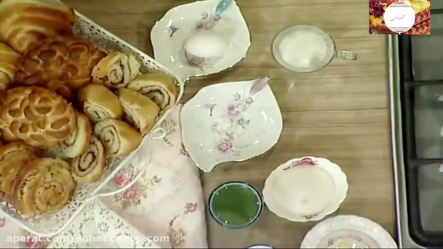 نان شیرمال فانتزی و ساده - فوق العاده خوشمزه