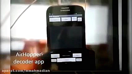 نفوذ به سامانه مجزا(ایزوله) با تکنیک AirHopper دکتر محمد مهدی احمدیان