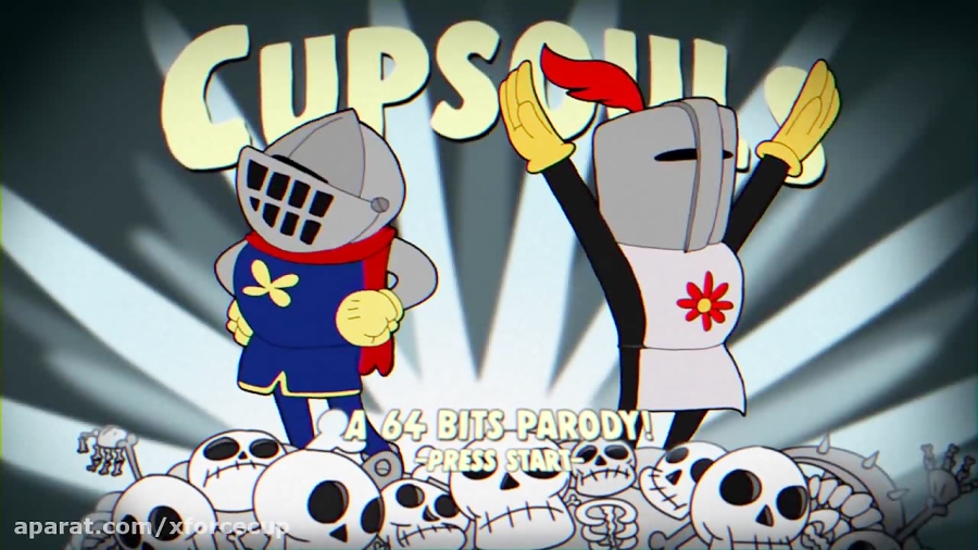 64 Bits - Cupsouls ( Dark Souls animated like Cuphead )