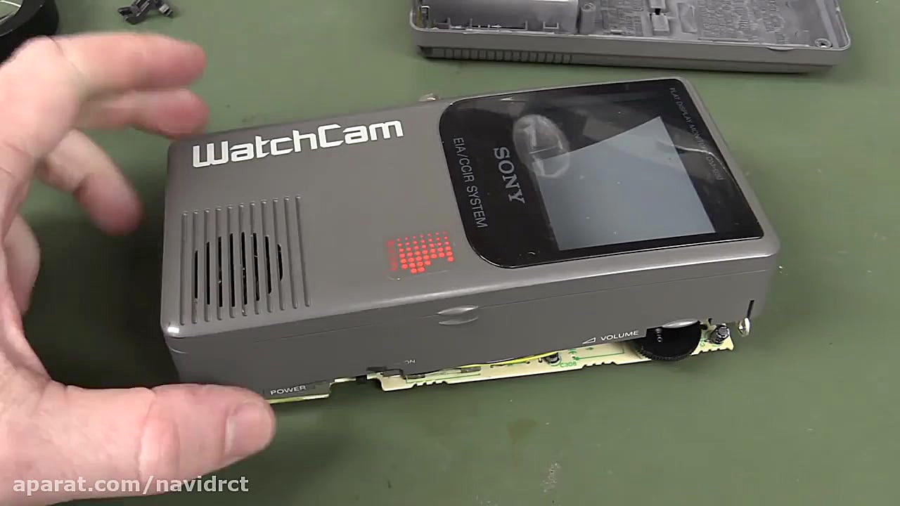 EEVblog #1033 - Sony WatchCam Pocket Flat CRT Monitor Teardown علیرضا طلیسچی
