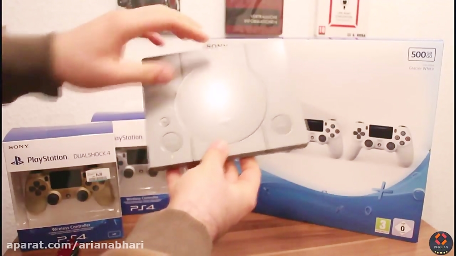 Playstation 4 Slim White Persian Unboxing