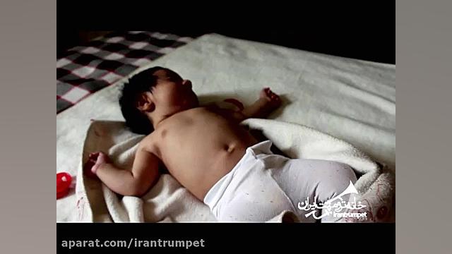 تنفس طبیعی نوزاد (تنفس شکمی) لبرون جیمز