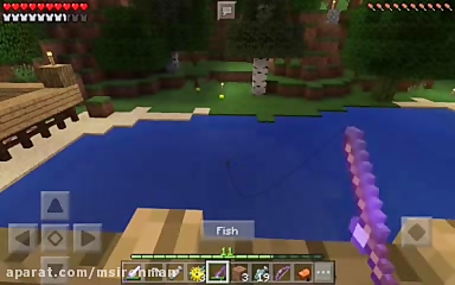 Minecraft: از آب کتاب جادویی بگیر!!!