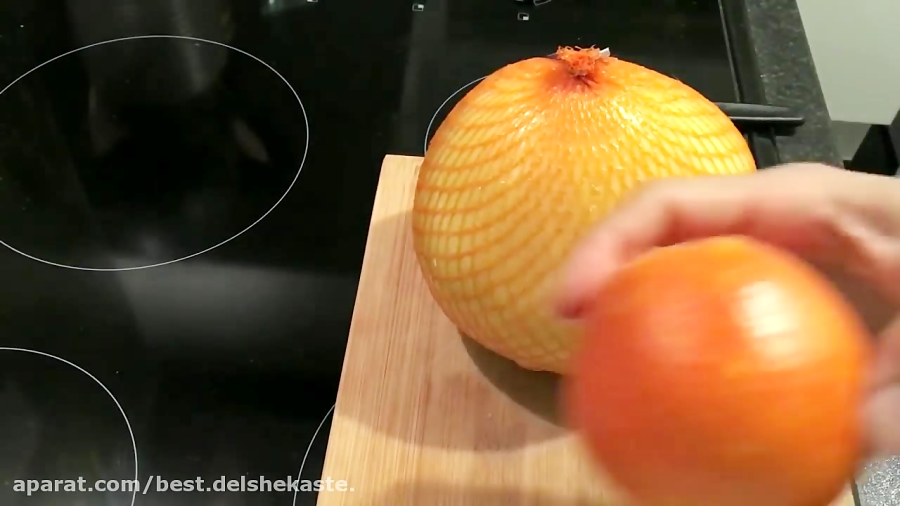 How To Eat Pomelo معرفی و آموزش خوردن میوه پاملو یا دارابی