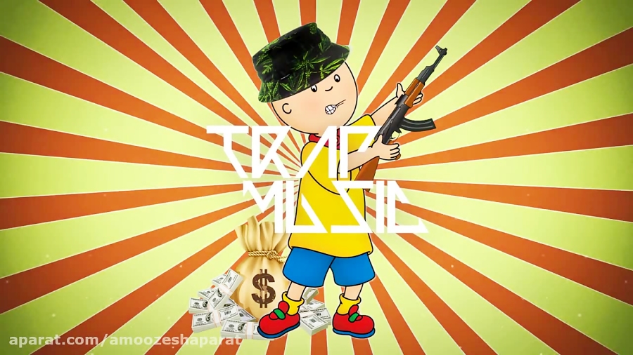 caillou theme song remix funny