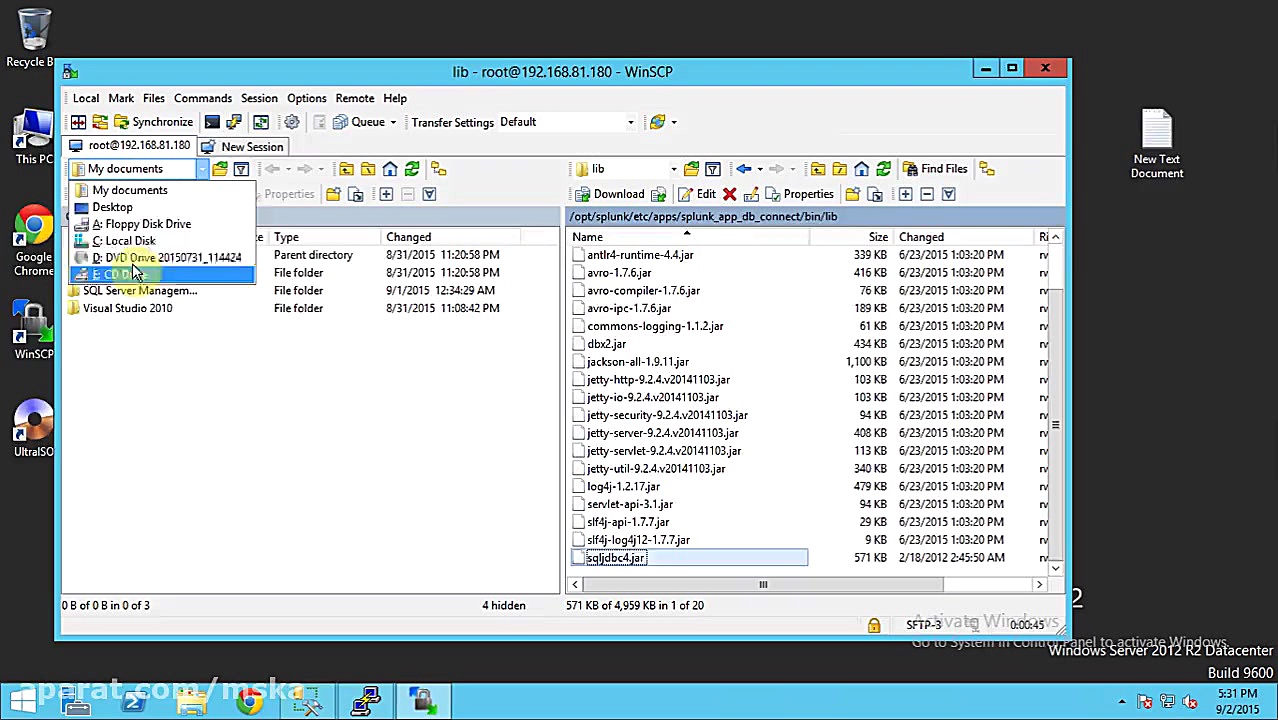 Splunk for SQL Server مجید کریمی