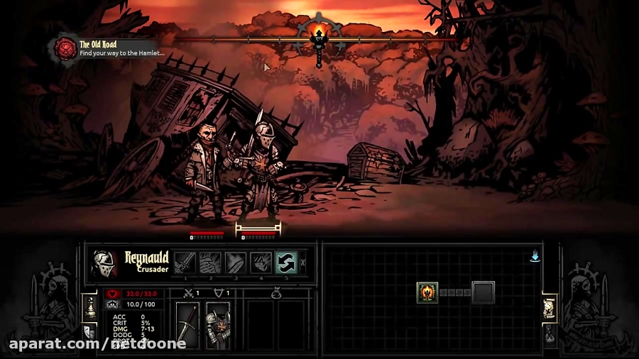 گیم پلی بازی Darkest Dungeon - نتدونه