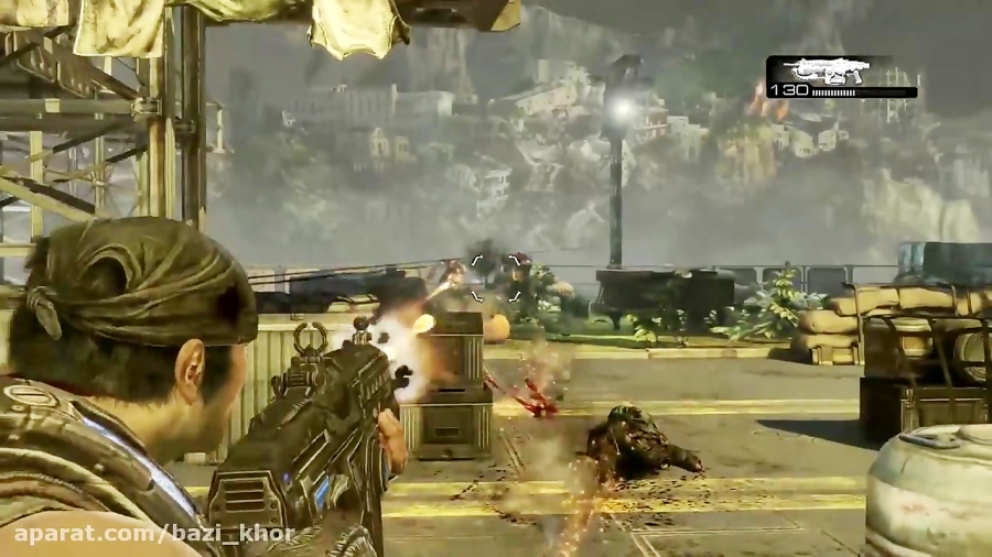 گیم پلی بازی Gears of War 3 در Xbox One X